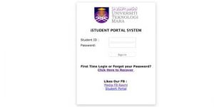 Student Portal UiTM 1