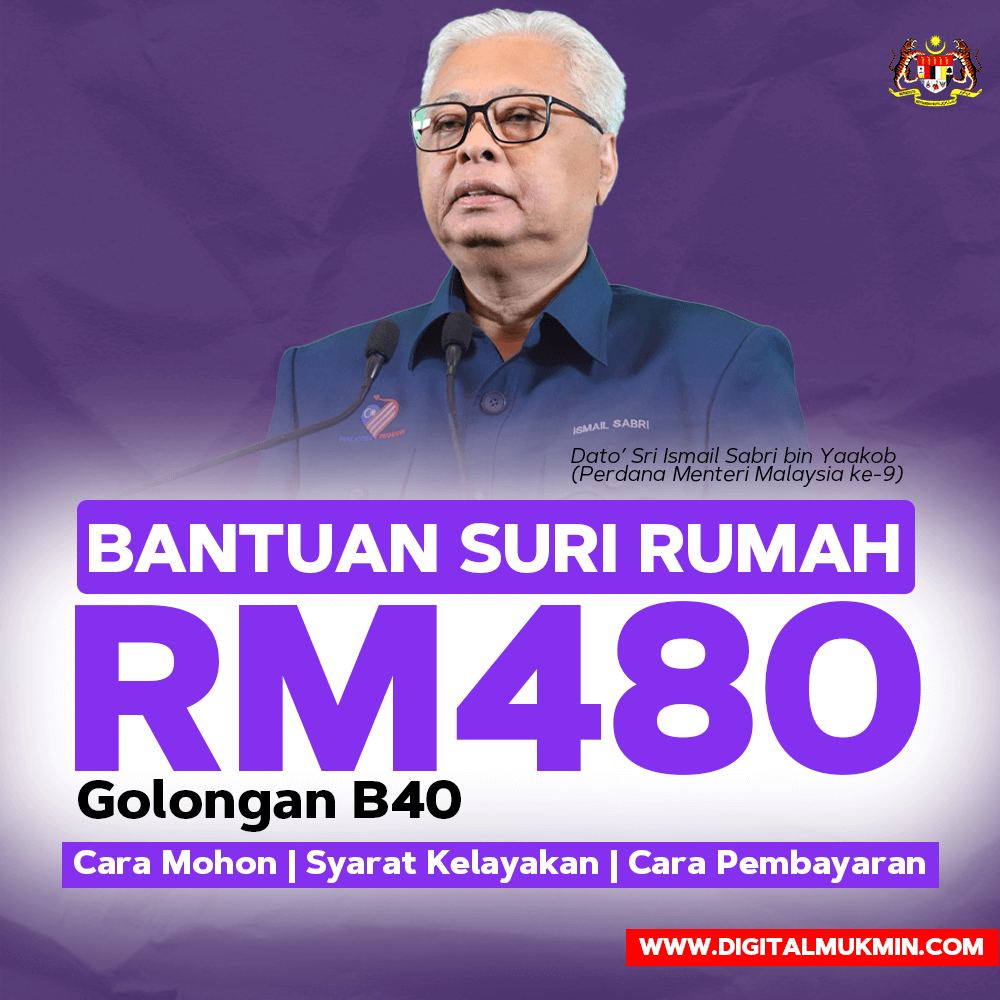 Kerajaan Perkenal Bantuan RM480 Untuk Golongan Suri Rumah B40 Di Malaysia 2022 1